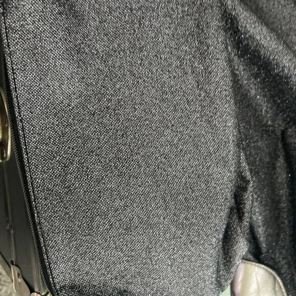 Dark Gray Glittery Large Overnight Bag with small matching clutch - Picture 4 of 13